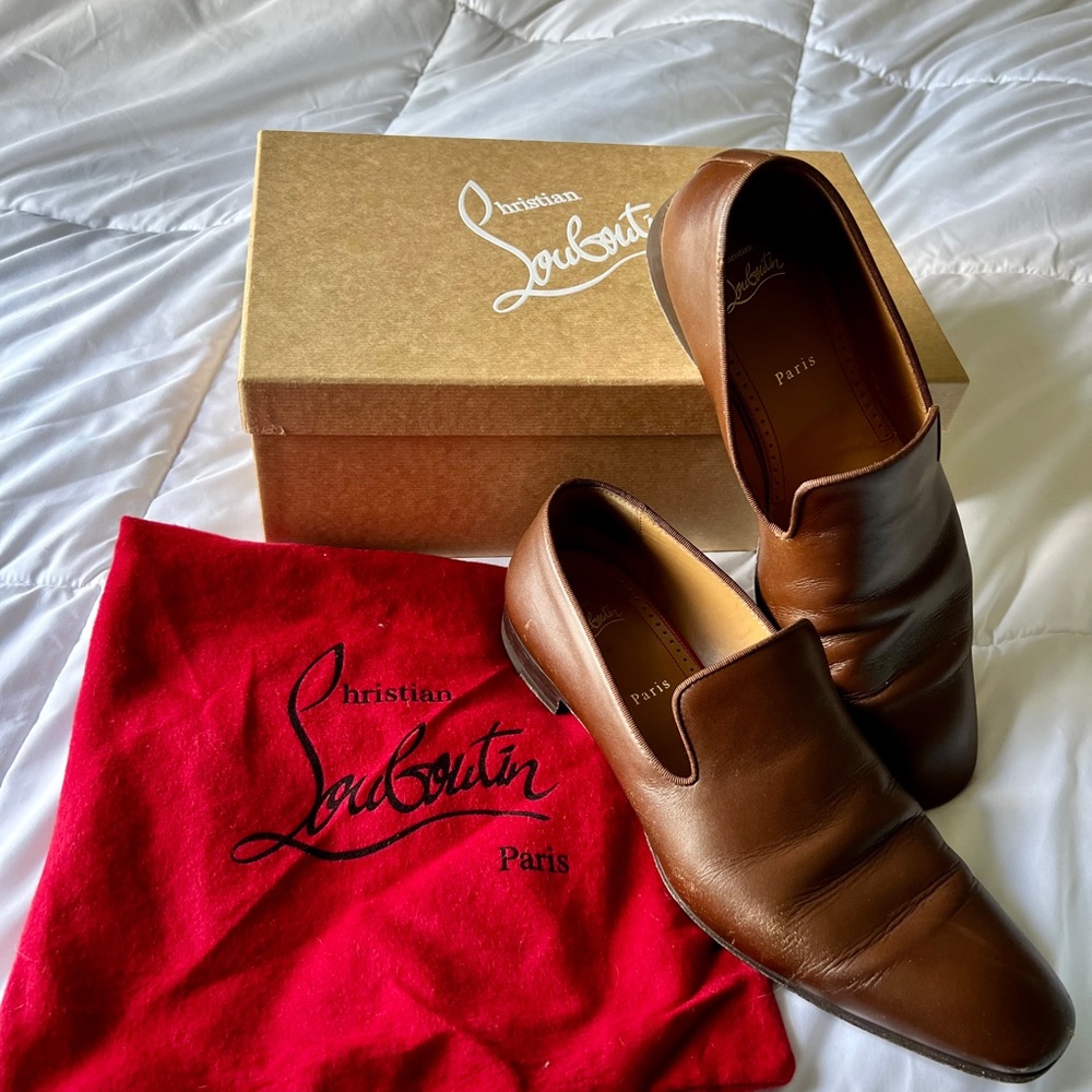 Lightly used Christian Louboutin men’s shoes